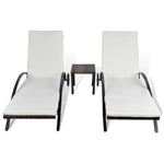 Ligbedden Met Tafel Poly Rattan