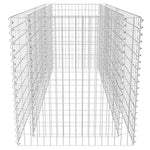 Gabion Plantenbak Verhoogd 180X90X100 Cm Staal Zilverkleurig