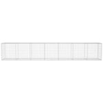 Schanskorfmuur Met Deksel Gegalvaniseerd Staal