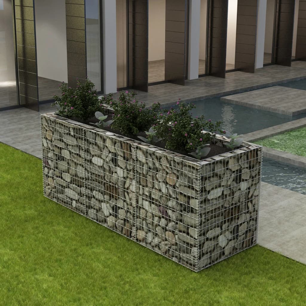 Gabion Plantenbak Verhoogd Staal