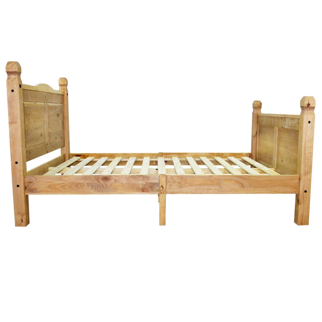 Bedframe Mexicaans Grenenhout Corona-Stijl 160X200 Cm