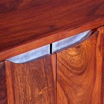Dressoir 75X35X60 Cm Massief Sheeshamhout