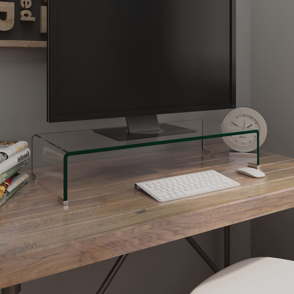 Tv-Meubel/Monitorverhoger Glas