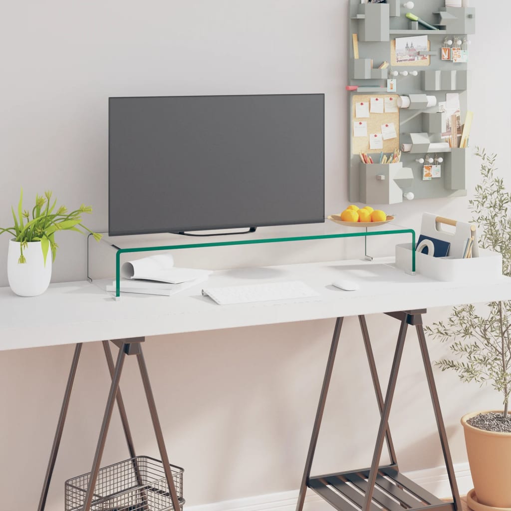 Tv-Meubel/Monitorverhoger Glas