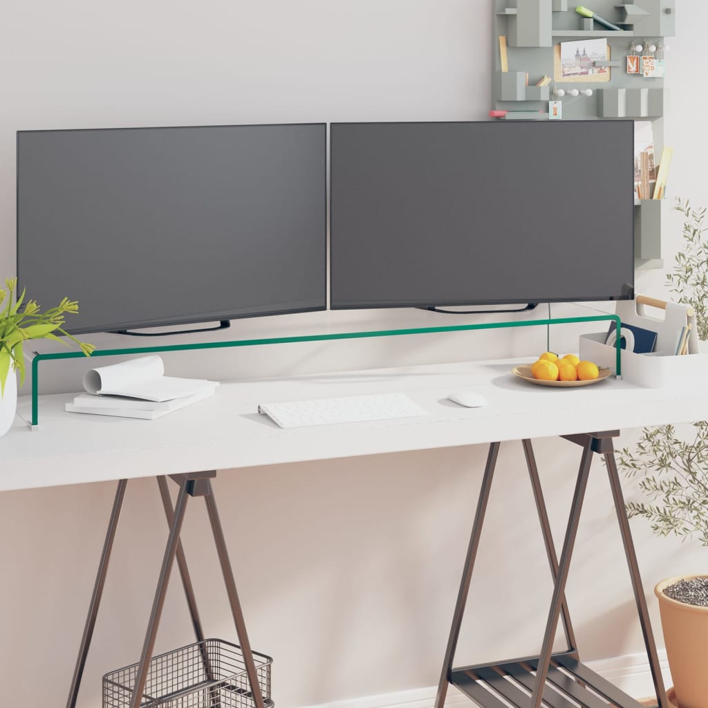 Tv-Meubel/Monitorverhoger Glas