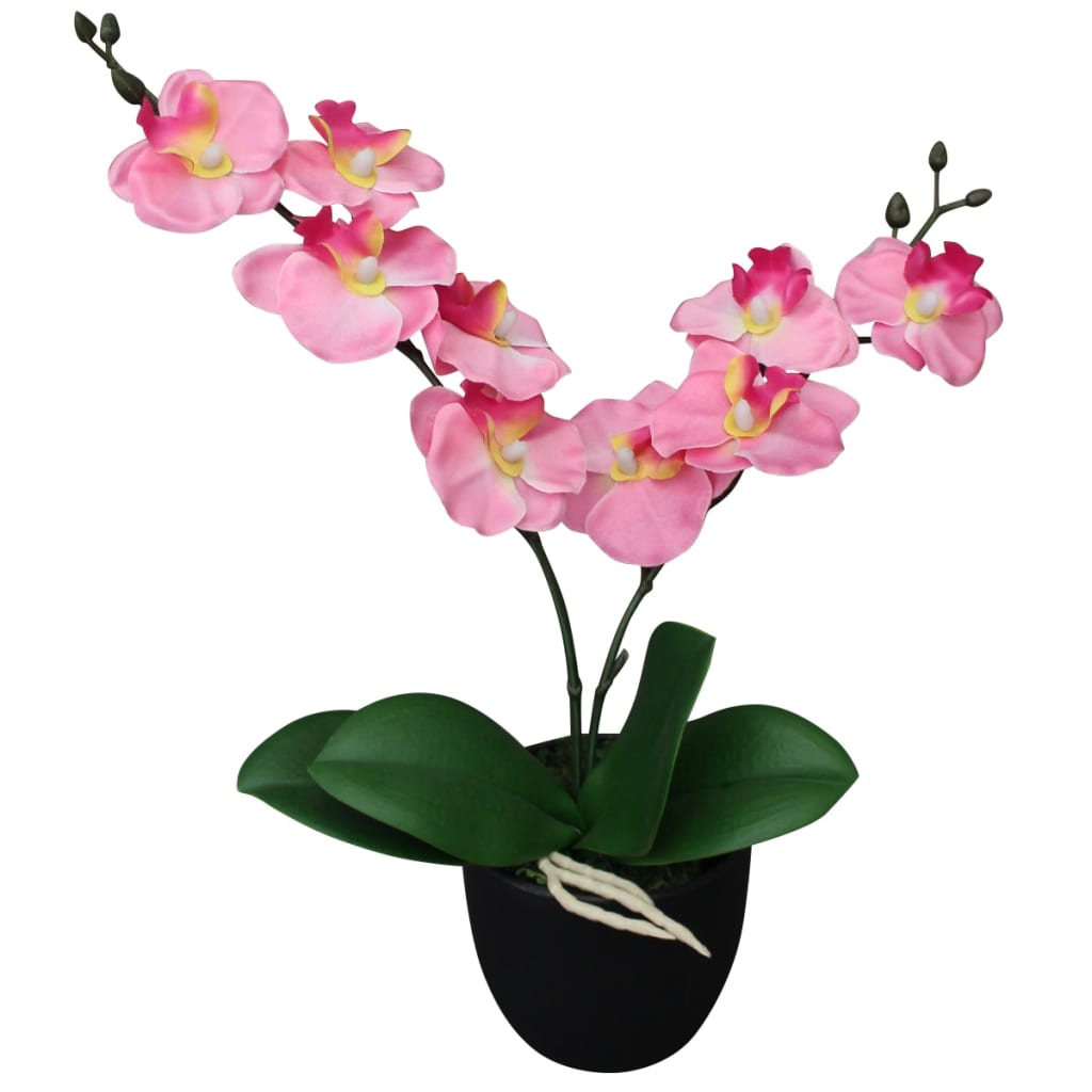 Kunstplant Orchidee Met Pot