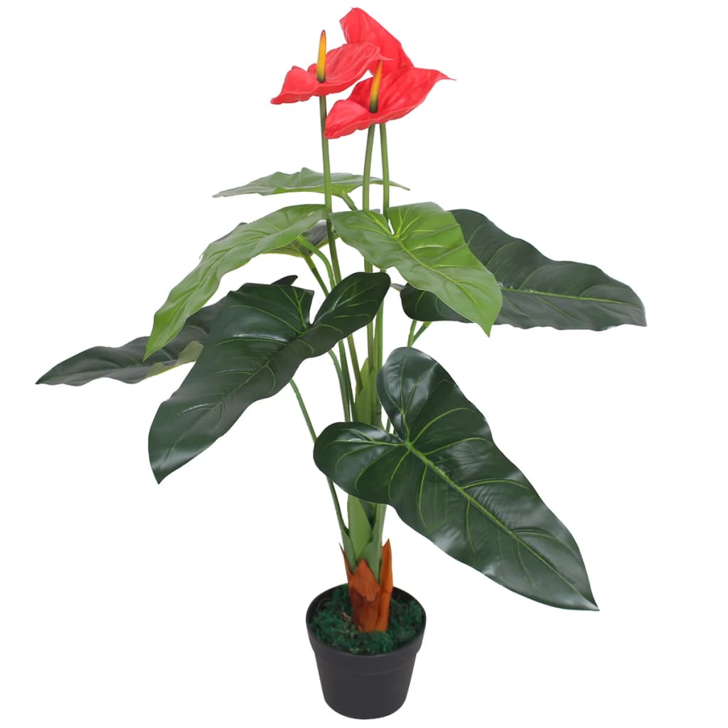 Kunst Calla Lelie Plant Met Pot 45 Cm