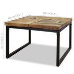 Salontafel Teakhout En Hars