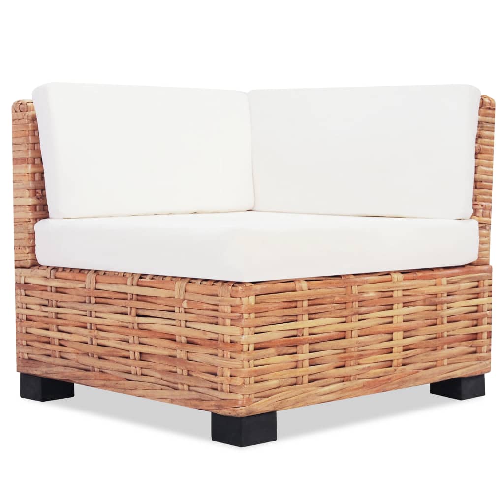 Loungeset Natuurlijk Rattan 16-Delig