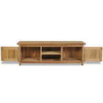 Tv-Meubel 120X30X40 Cm Massief Teakhout