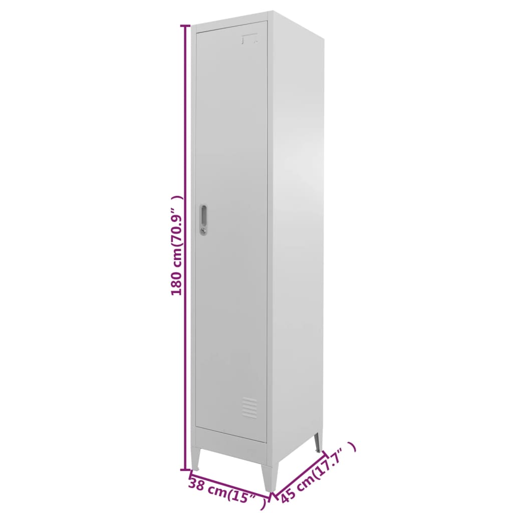 Lockerkast 38X45X180 Cm