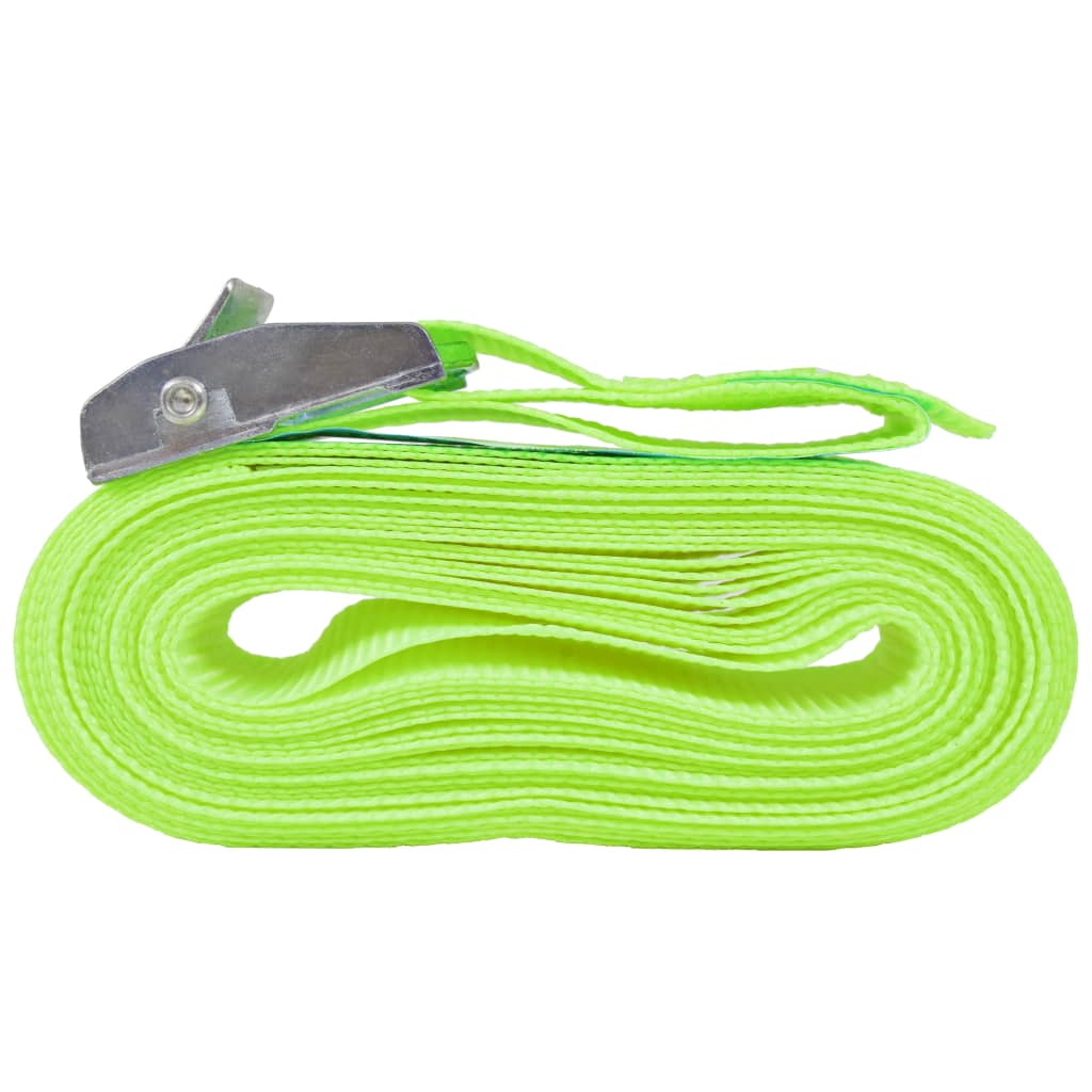 Banden 0,25 Ton 5Mx25Mm Fluoriserend Groen 10 St