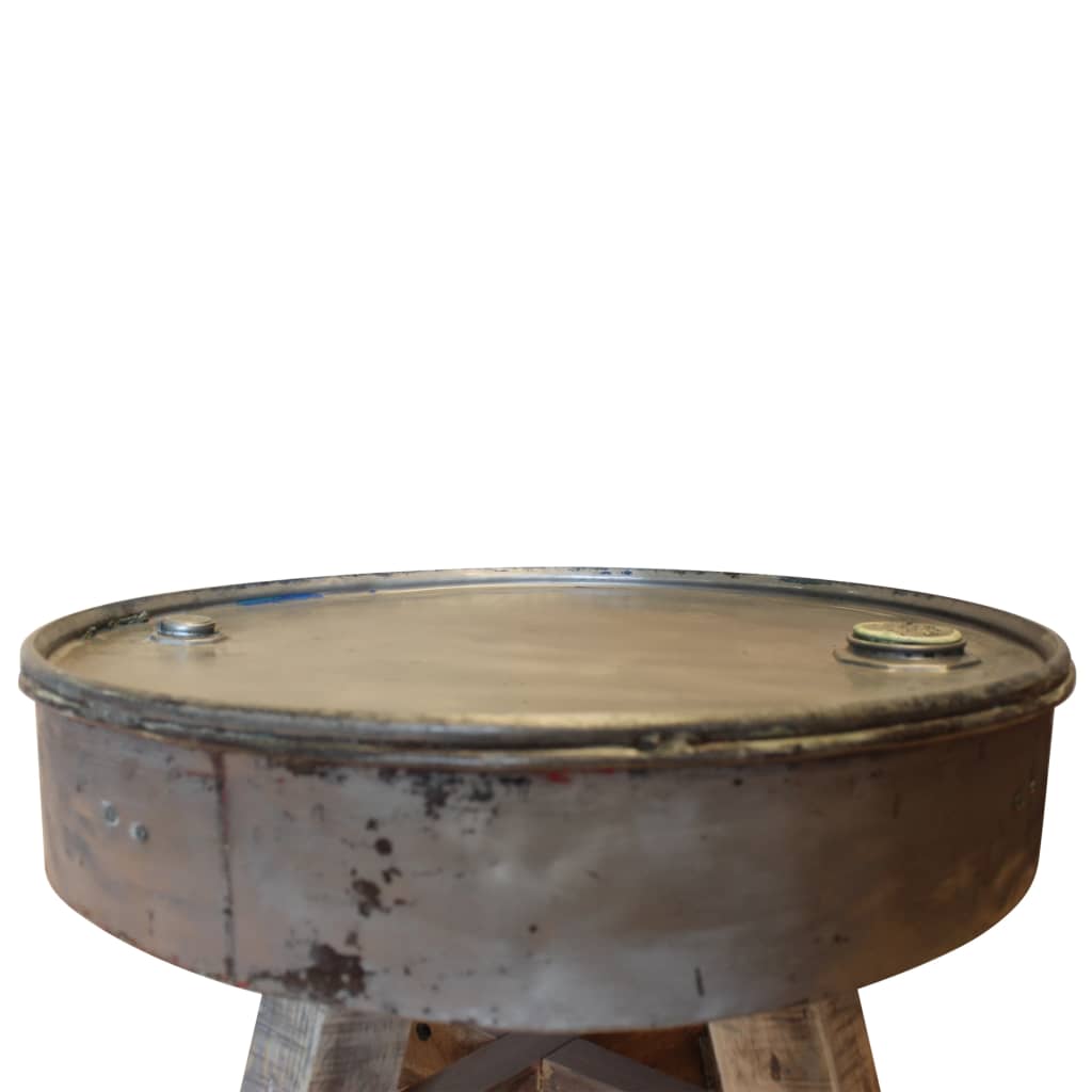 Salontafel 60X45 Cm Gemengd Gerecycled Hout
