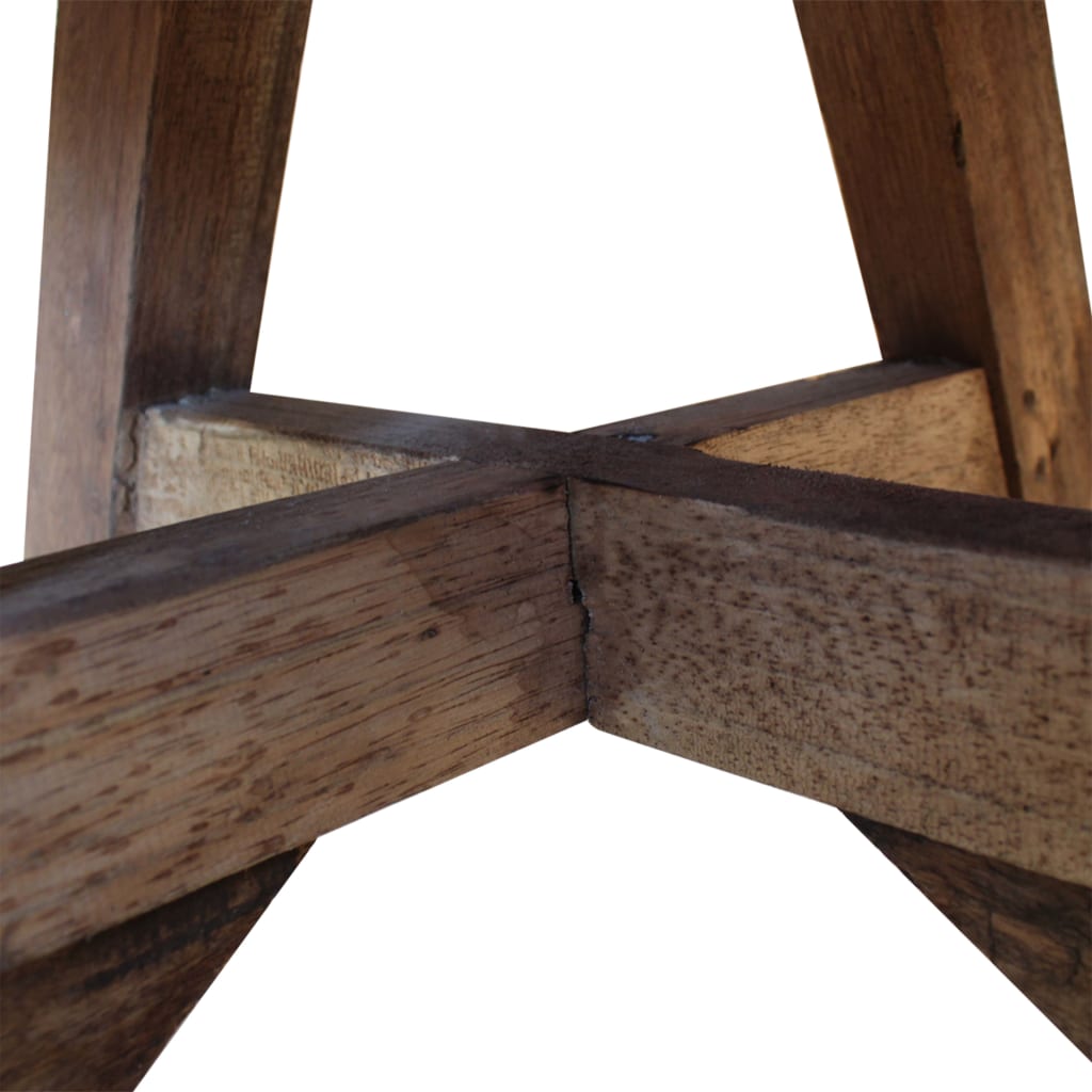 Salontafel 60X45 Cm Gemengd Gerecycled Hout