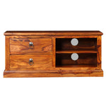 Tv-Meubel 90X30X40 Cm Massief Sheeshamhout