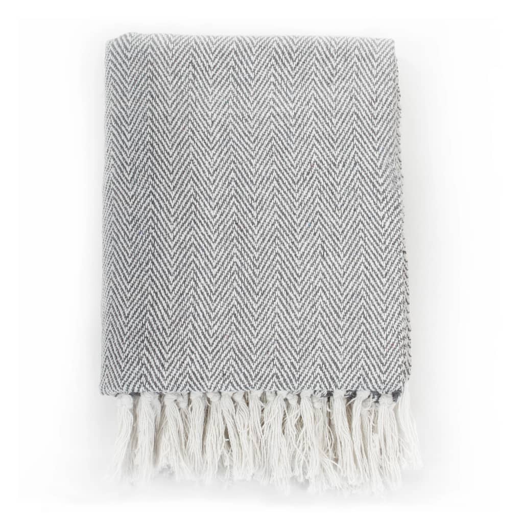 Plaid Visgraat Katoen