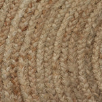 Tapijt Rond Gevlochten Jute