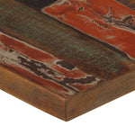 Bartafel Massief Gerecycled Hout Meerkleurig