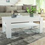 Salontafel 110X65X48 Cm Bewerkt Hout