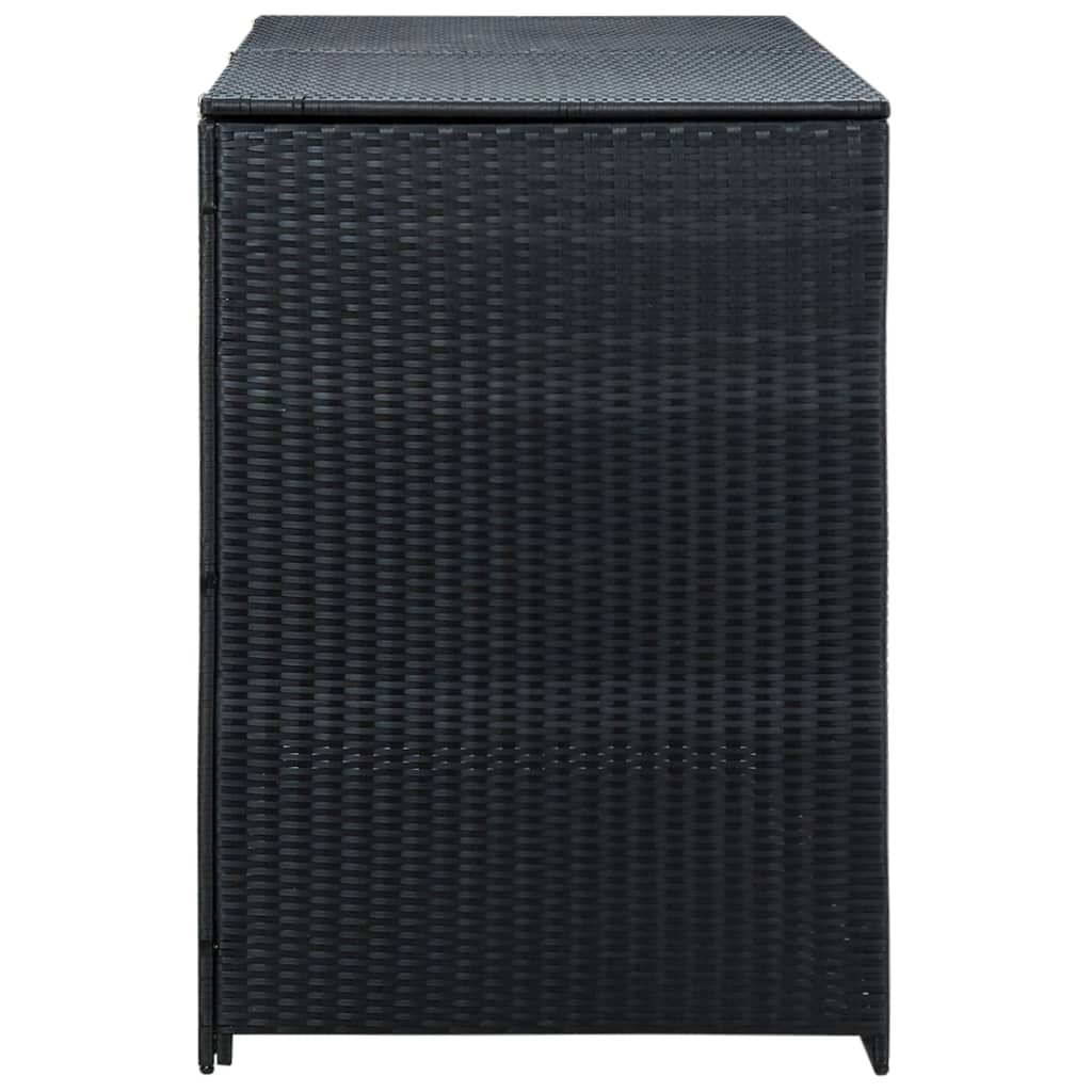 Containerberging Dubbel 148X80X111 Cm Poly Rattan