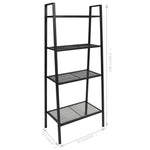Ladder Boekenkast 4 Schappen Metaal