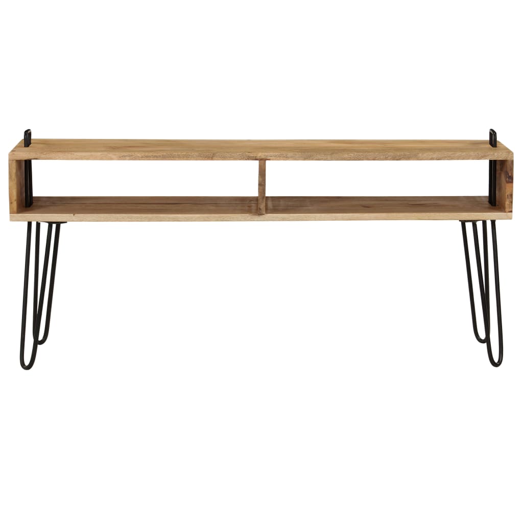 Tv-Meubel 110X35X45 Cm Massief Mangohout