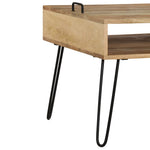 Tv-Meubel 110X35X45 Cm Massief Mangohout