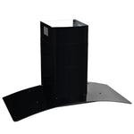 Wandafzuigkap 756 M³/U 90 Cm Roestvrij Staal Zwart