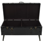Salontafel 102X51X48 Cm Mdf En Staal