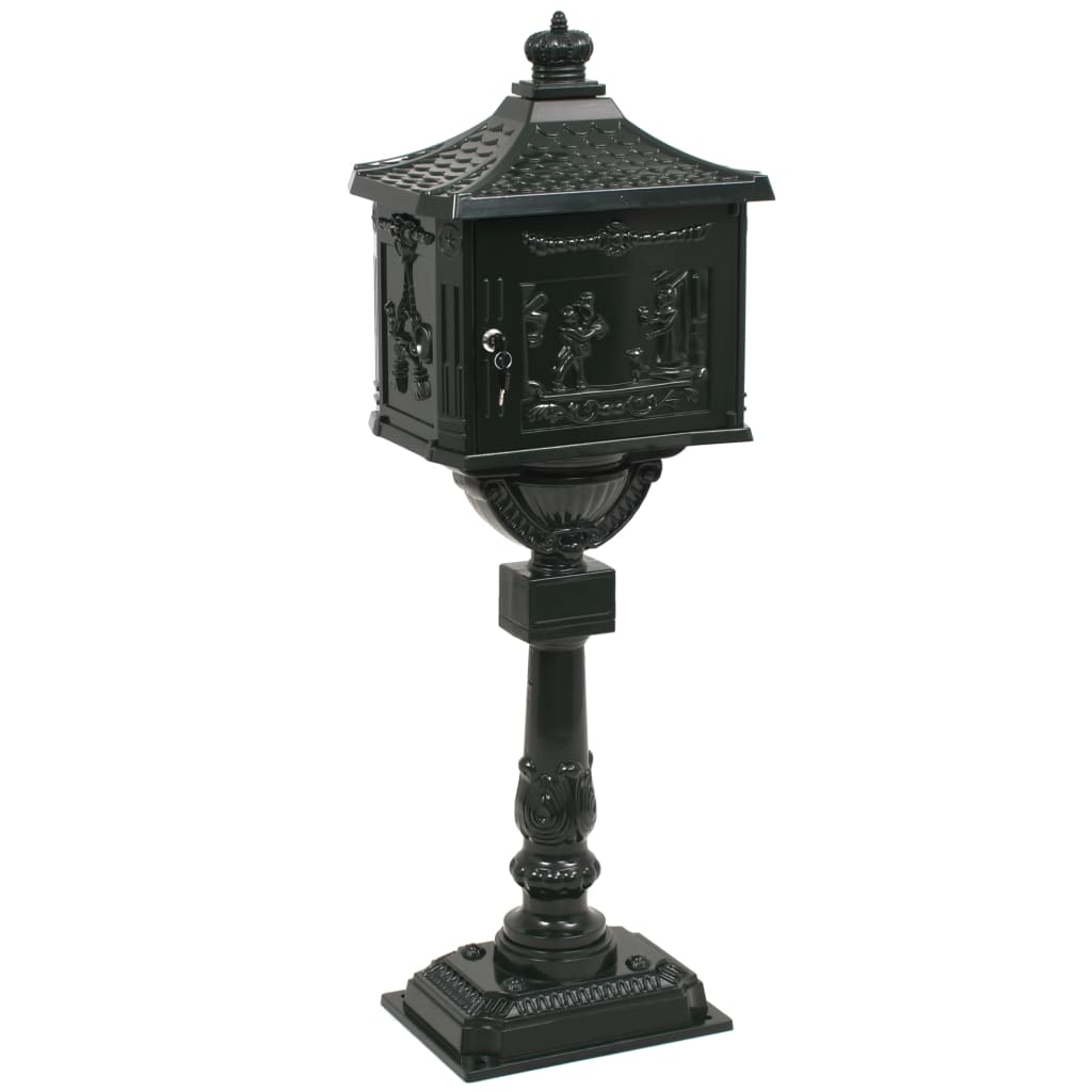 Staande Brievenbus Vintage Stijl Roestbestendig Aluminium