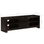 Tv-Meubel 120X30X40 Cm Massief Acaciahout