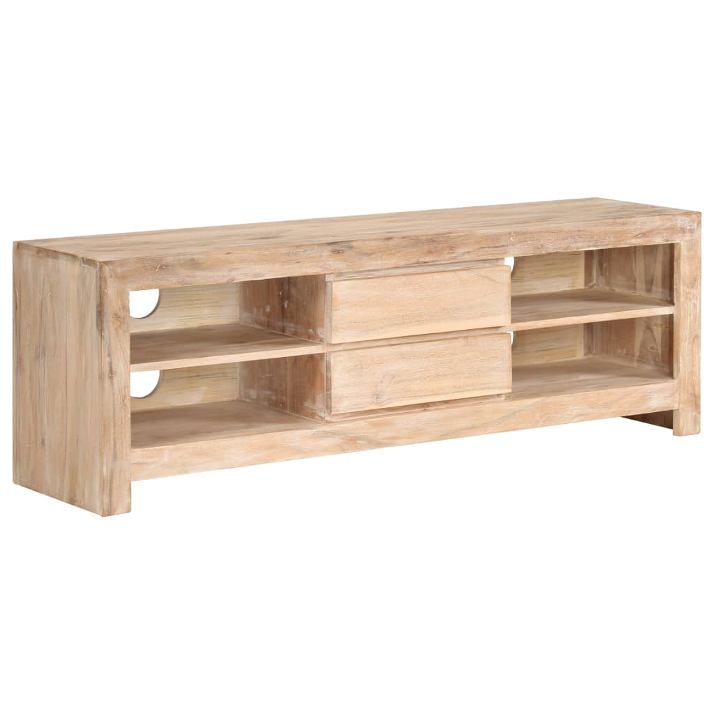 Tv-Meubel 20X30X40 Cm Massief Acaciahout