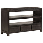 Tv-Meubel 90X30X55 Cm Massief Acaciahout