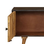Tv-Meubel 140X30X45 Cm Massief Mangohout