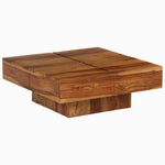 Salontafel Vierkant Bruin