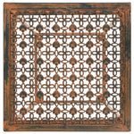 Plantenstandaardset Vintage Stijl Metaal Roestkleur 3-Delig