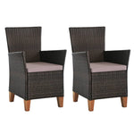 Tuinstoelen Met Kussens Poly Rattan