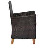 Tuinstoelen Met Kussens Poly Rattan