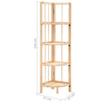 Hoekschap 27X27X110 Cm Cederhout