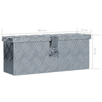 Aluminium Kist 48,5X14X20 Cm Kleurig