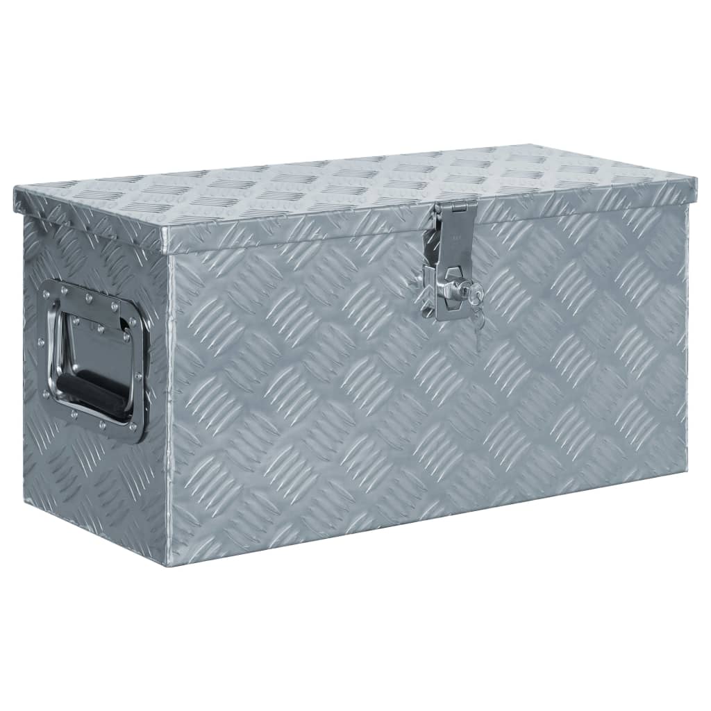 Aluminium Kist 48,5X14X20 Cm Kleurig