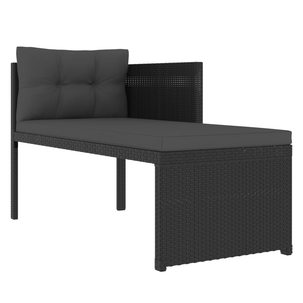 -Delige Loungeset Poly Rattan