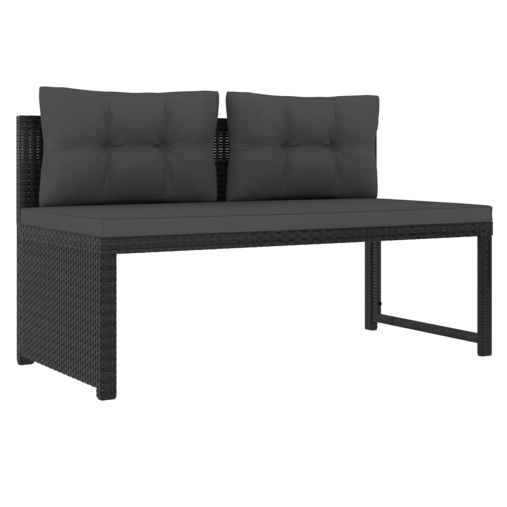 -Delige Loungeset Poly Rattan