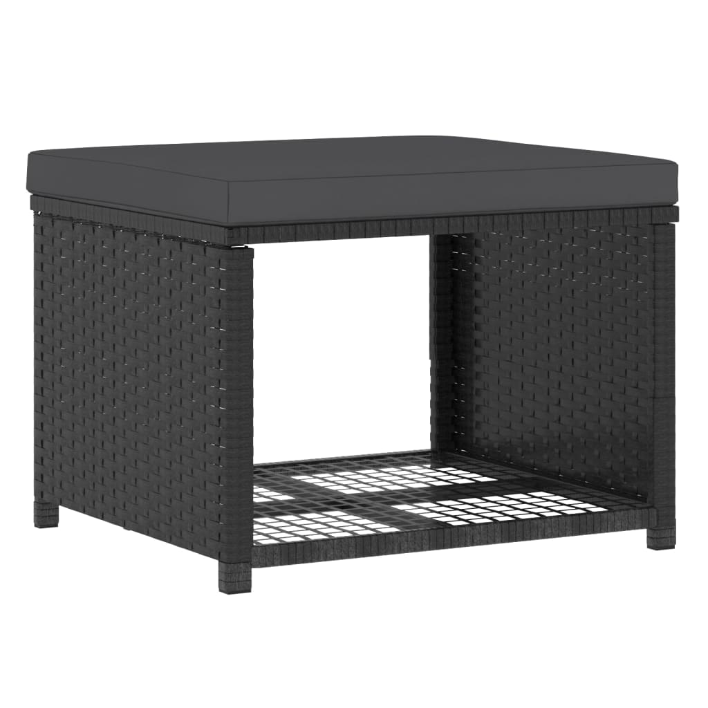 -Delige Loungeset Poly Rattan