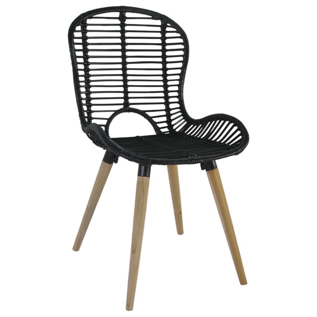 Eetkamerstoelen Natuurlijk Rattan