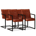 Eetkamerstoelen Echt Leer