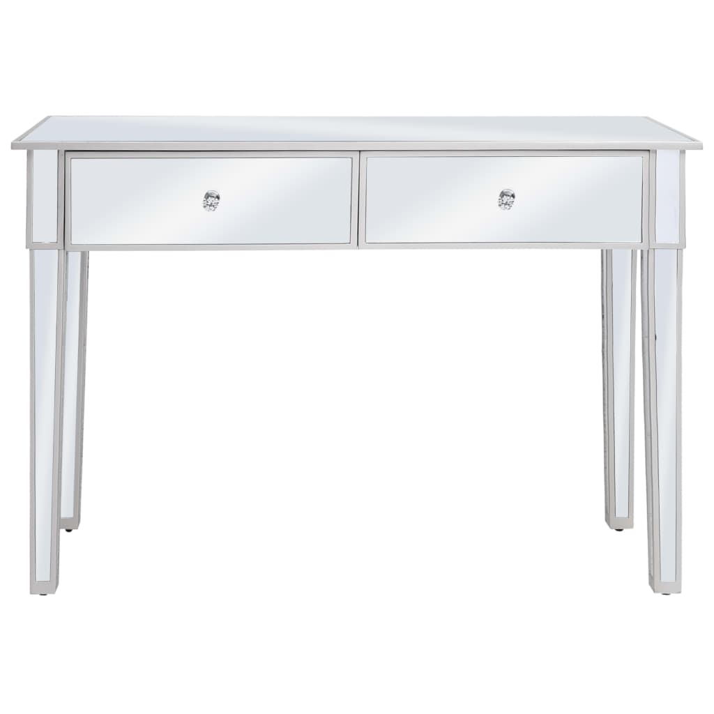 Wandtafel Gespiegeld 106,5X38X76,5 Cm Mdf En Glas