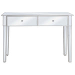 Wandtafel Gespiegeld 106,5X38X76,5 Cm Mdf En Glas