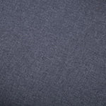 Voetenbank 73X43X42 Cm Stoffen Bekleding Donkergrijs