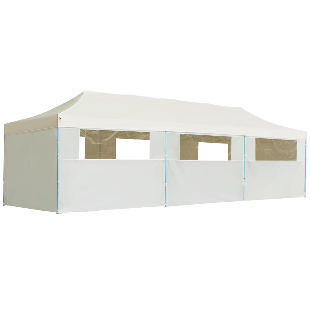 Vouwtent Pop-Up Met 8 Zijwanden 3X9 M